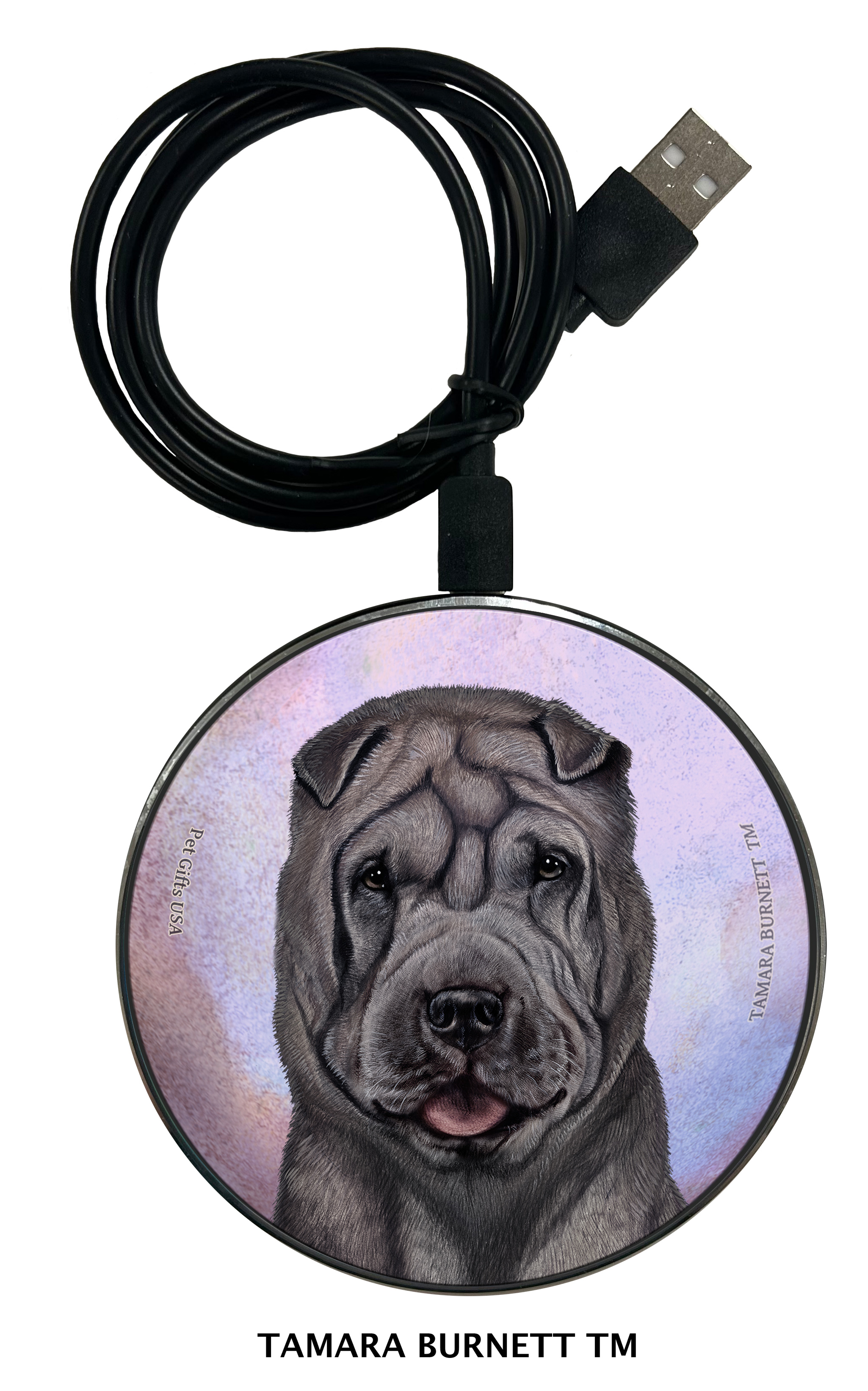 Shar Pei Blue - Zoomies Phone Charger image